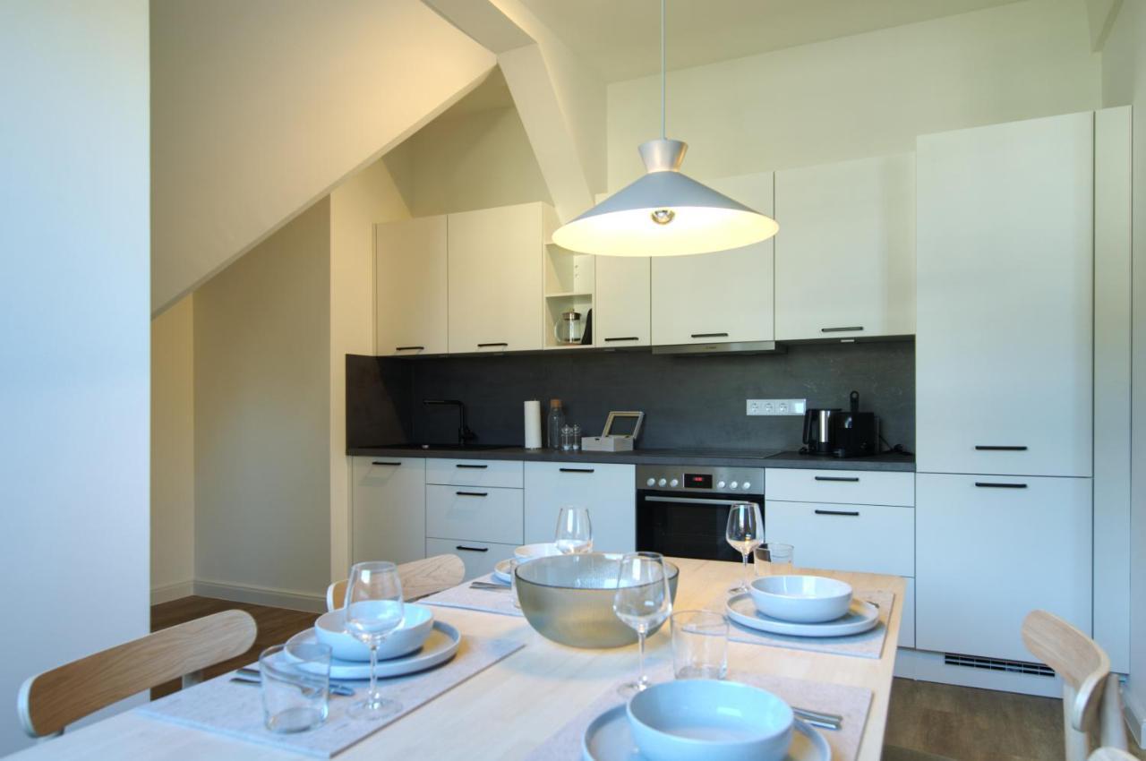 Vonbehling Boutique Apt. - Blick Ueber Die Daecher 威斯巴登 外观 照片